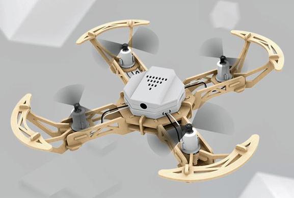 Wooden Diy Drone